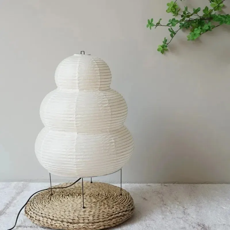 Japanese-style LED Rice Paper Lamp - Image 5