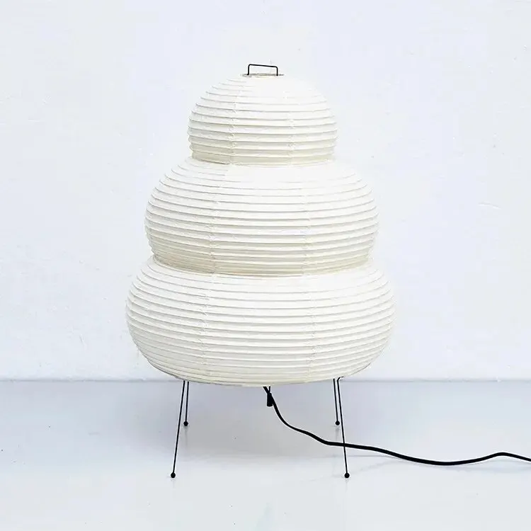 Japanese-style LED Rice Paper Lamp - Image 7