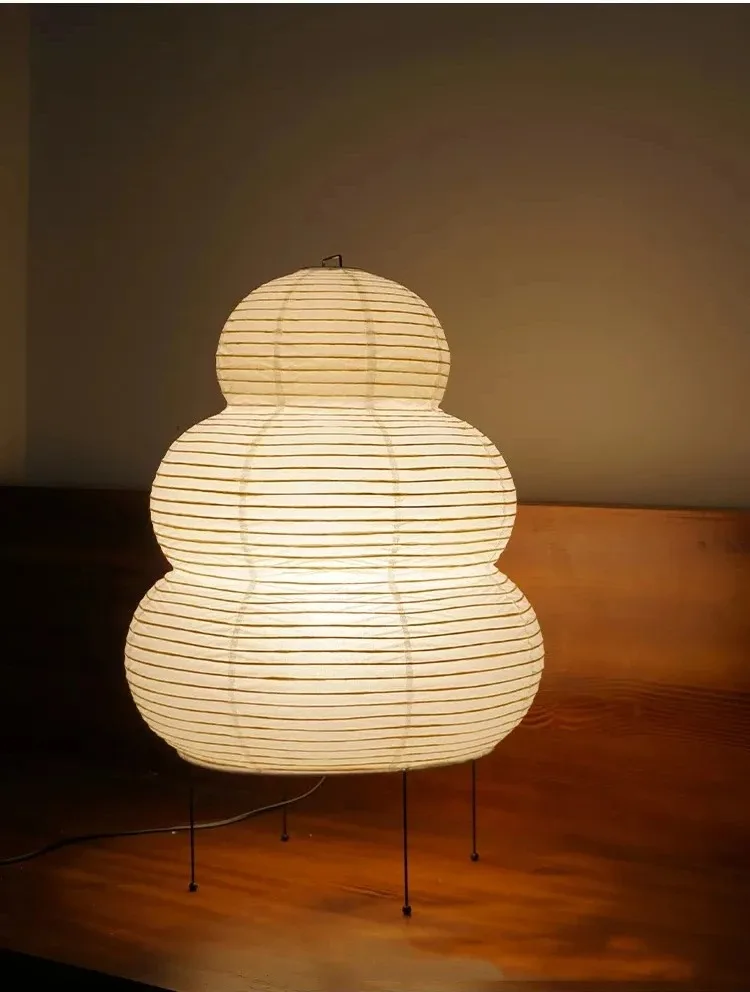 Japanese-style LED Rice Paper Lamp - Image 9