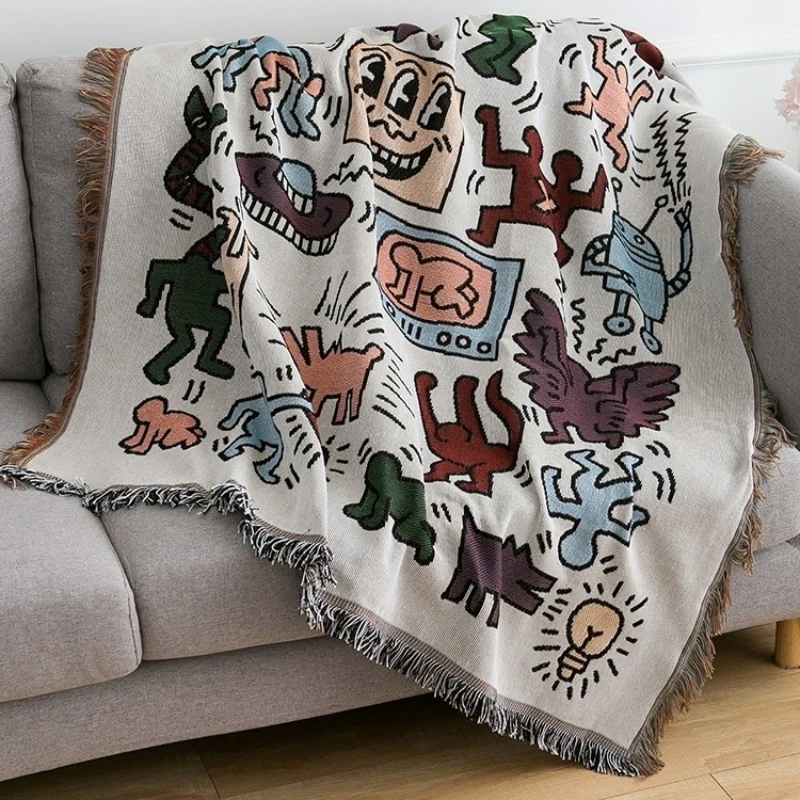 Keith Haring Blanket
