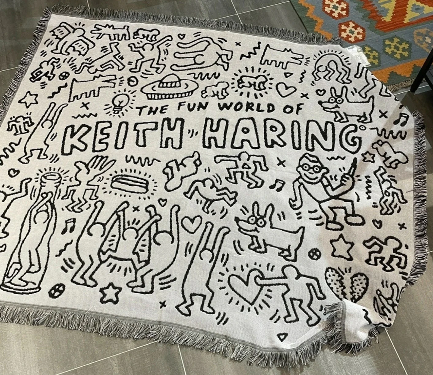 Keith Haring Blanket - Image 2