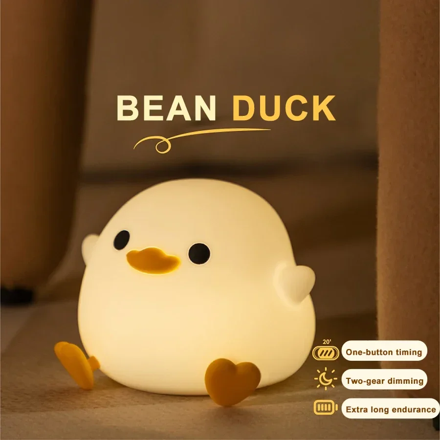 LED Night light Cute Duck Lamp - Image 2