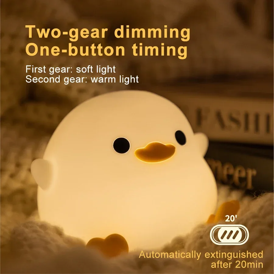 LED Night light Cute Duck Lamp - Image 4