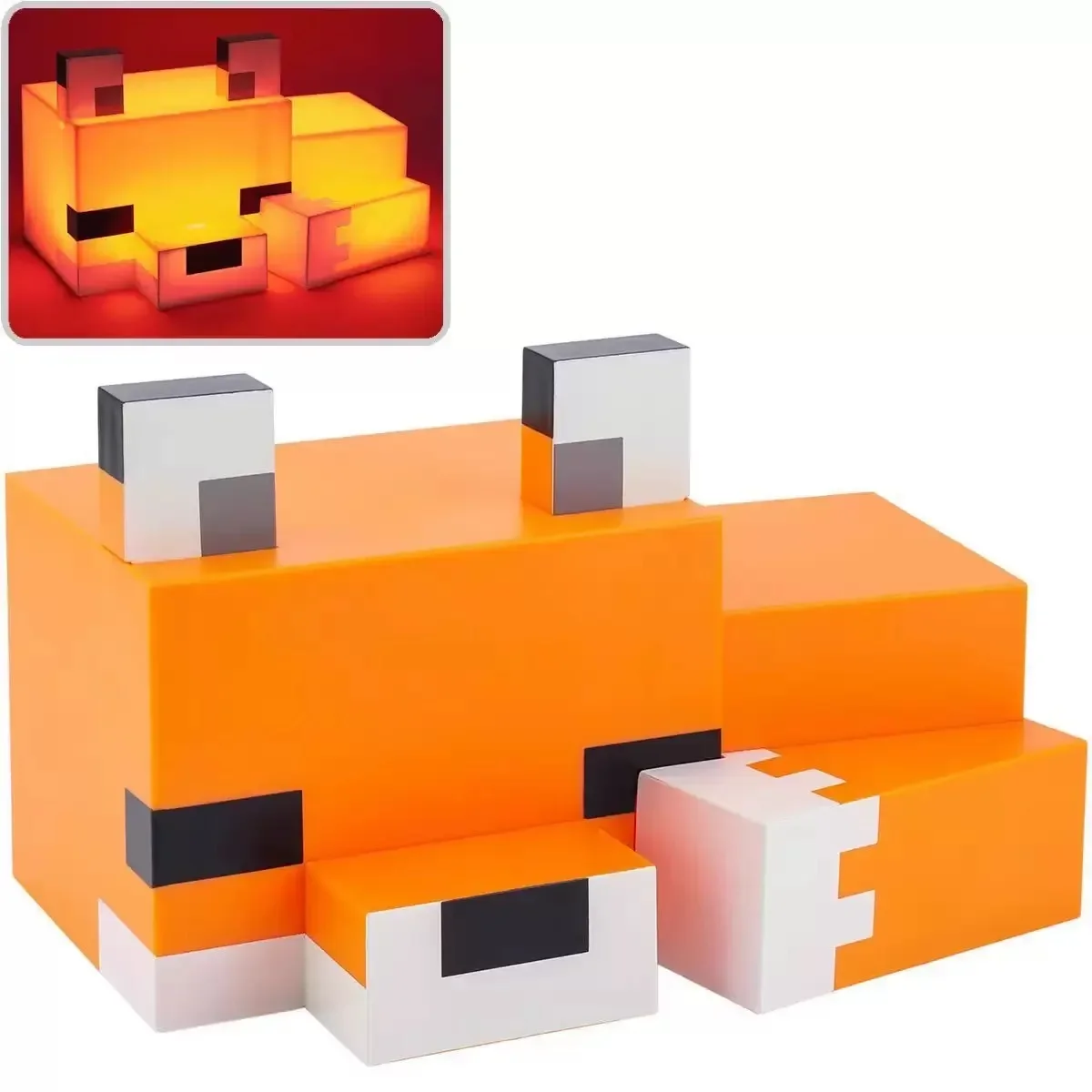 Minecraft Cute Fox Night Light Lamp - Image 5