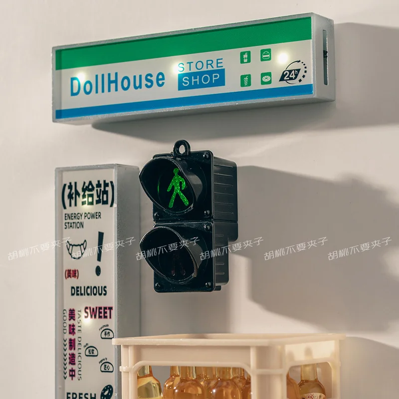 Mini Refrigerator Supermarket Light Magnet - Image 4