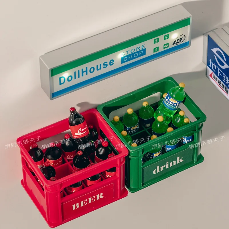 Mini Refrigerator Supermarket Light Magnet - Image 5