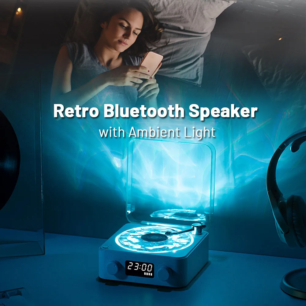 Mini Wave Vinyl Speaker - Image 2