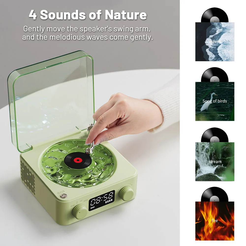 Mini Wave Vinyl Speaker - Image 3