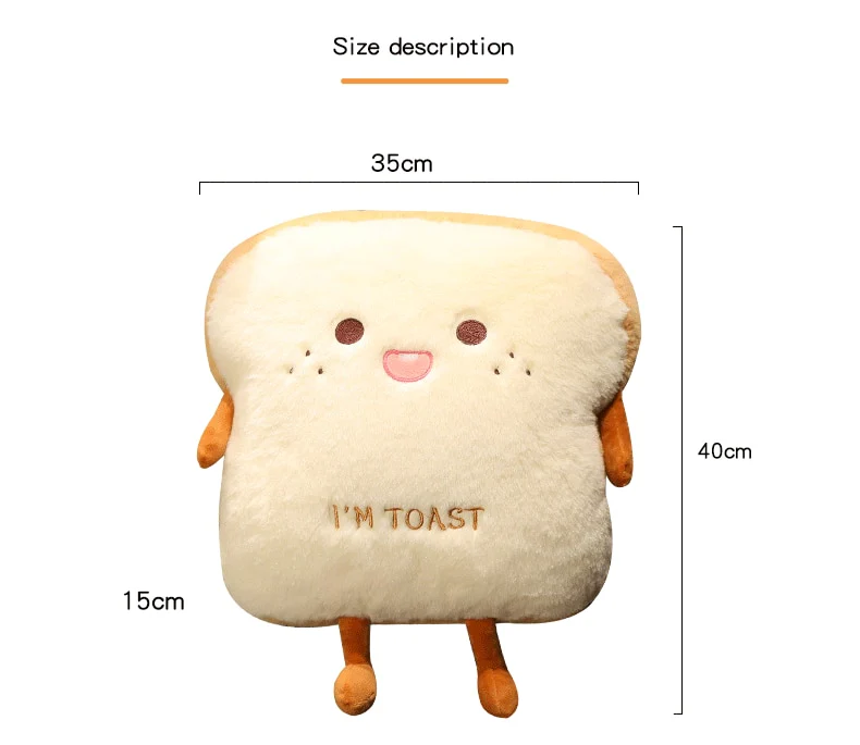 Plush Bread Pillow - Image 9