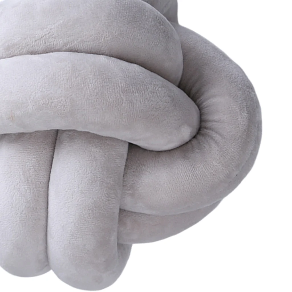 Plush Knot Cushion Pillow - Image 10