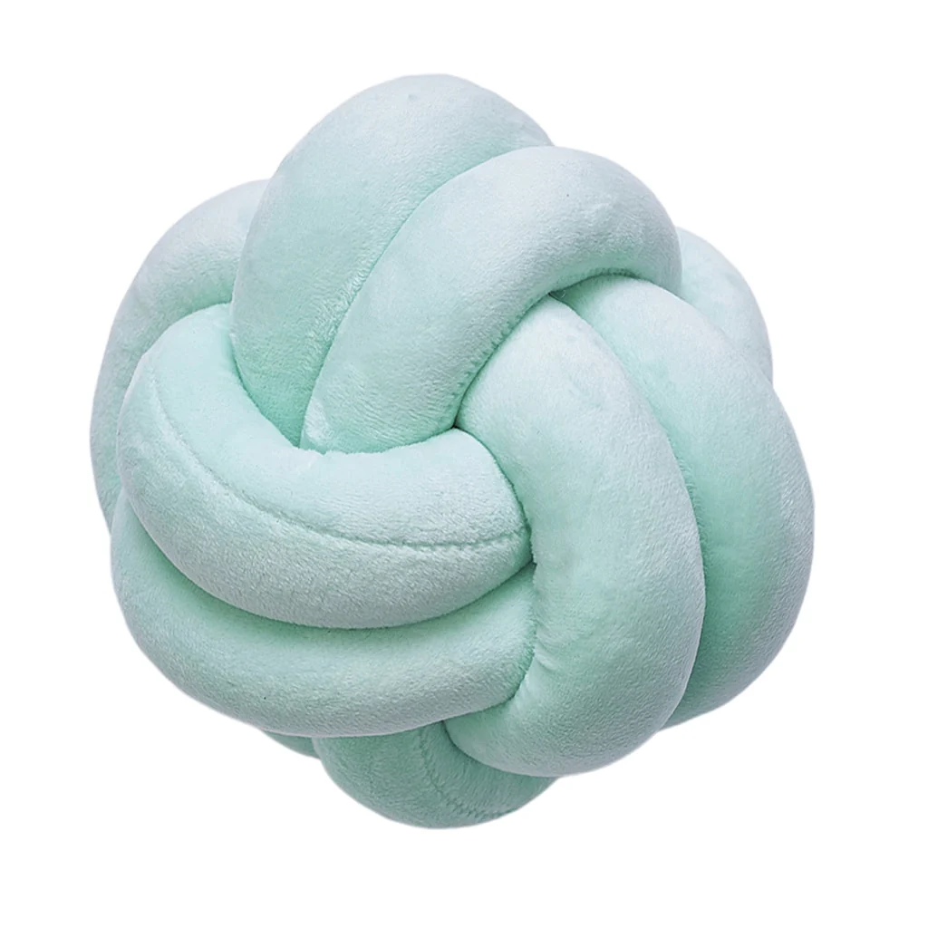 Plush Knot Cushion Pillow - Image 5