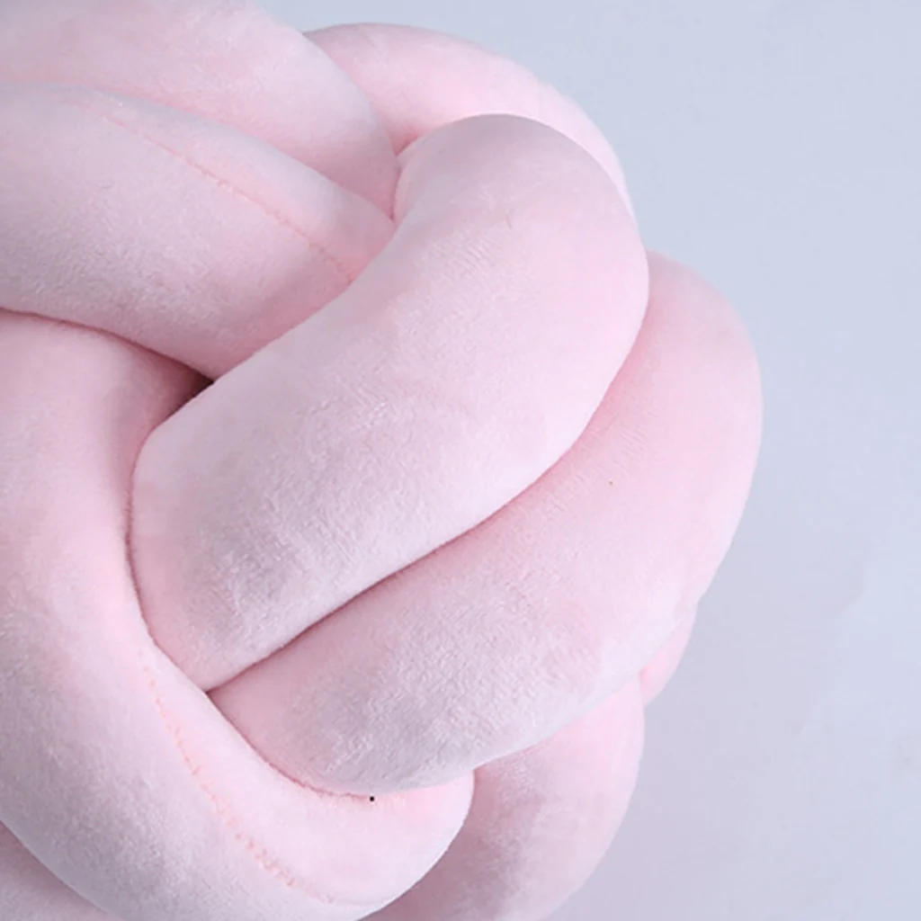 Plush Knot Cushion Pillow - Image 6