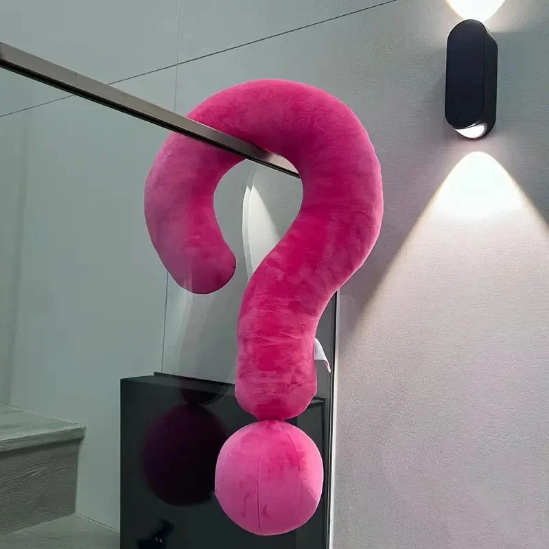 Question Mark Shape Pillow