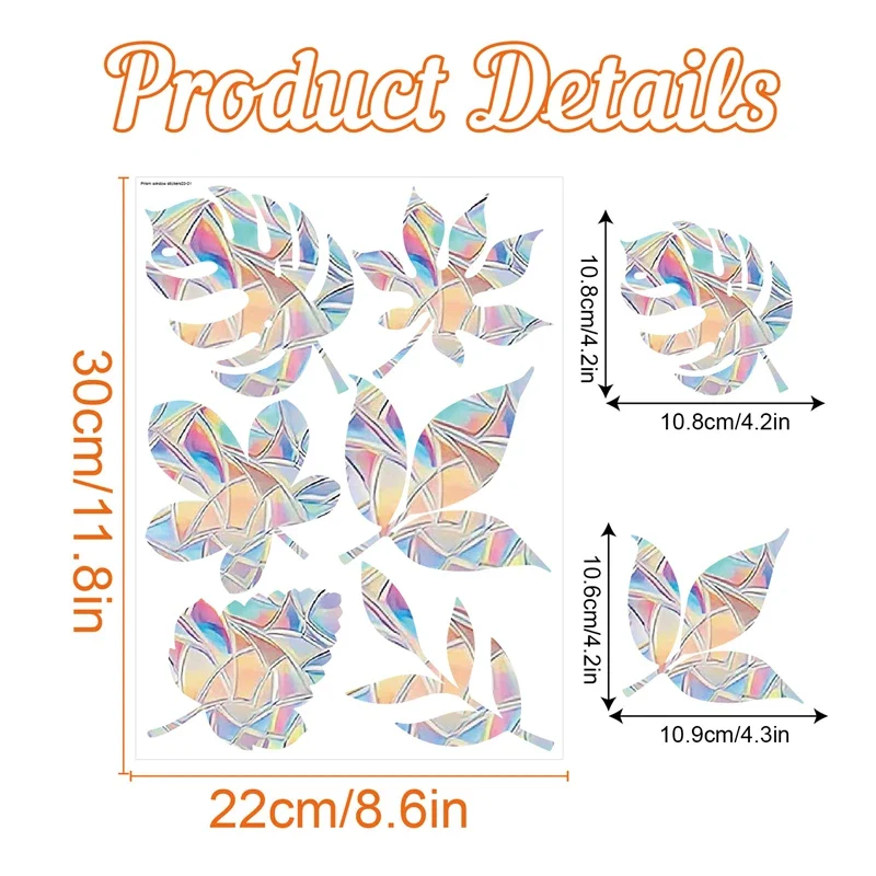 Rainbow Sun Catcher Window Stickers - Image 15