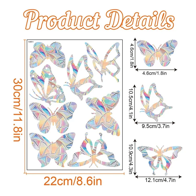 Rainbow Sun Catcher Window Stickers - Image 30