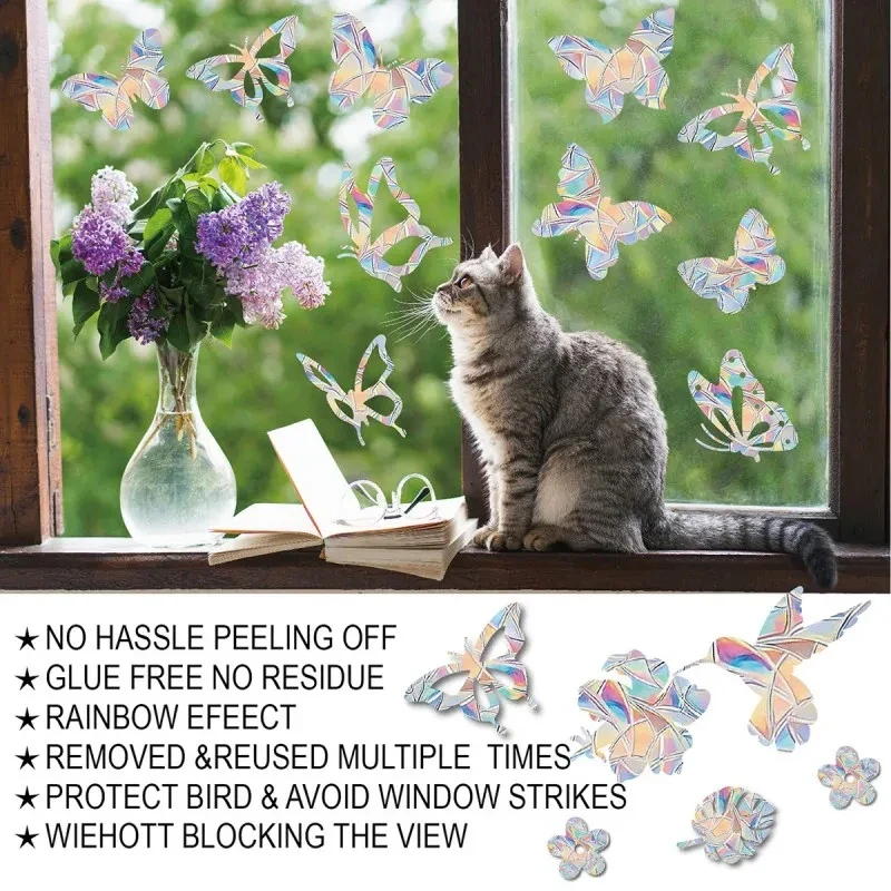 Rainbow Sun Catcher Window Stickers - Image 6