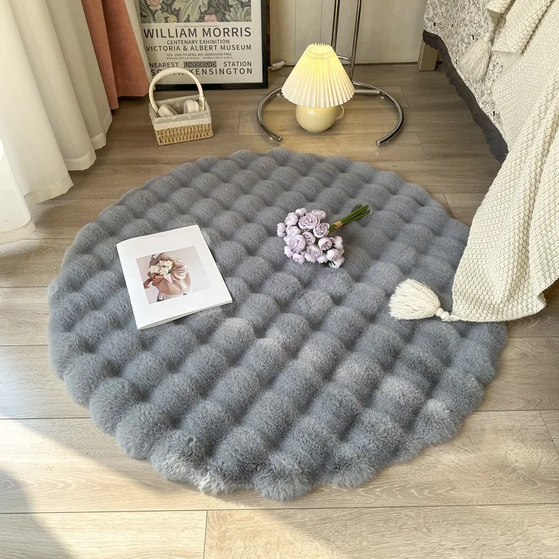 Round Plush Soft Rug - Image 10