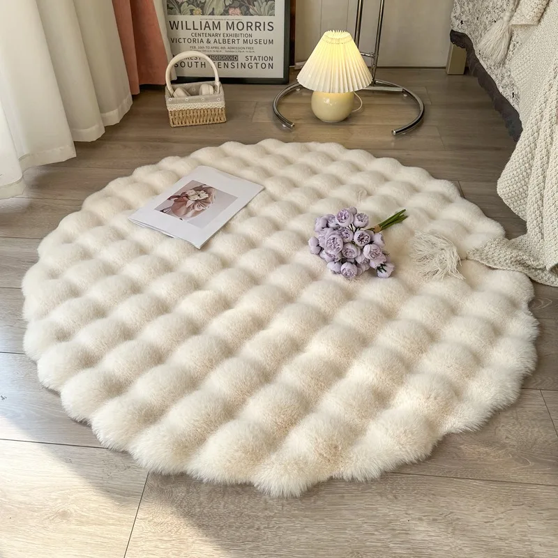 Round Plush Soft Rug - Image 11