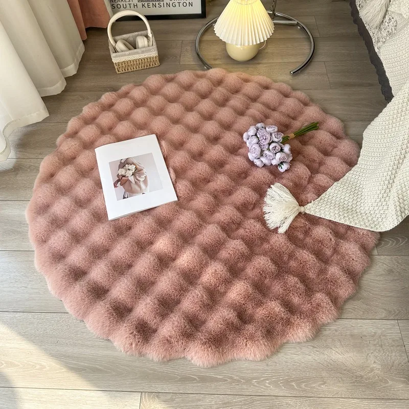 Round Plush Soft Rug - Image 12
