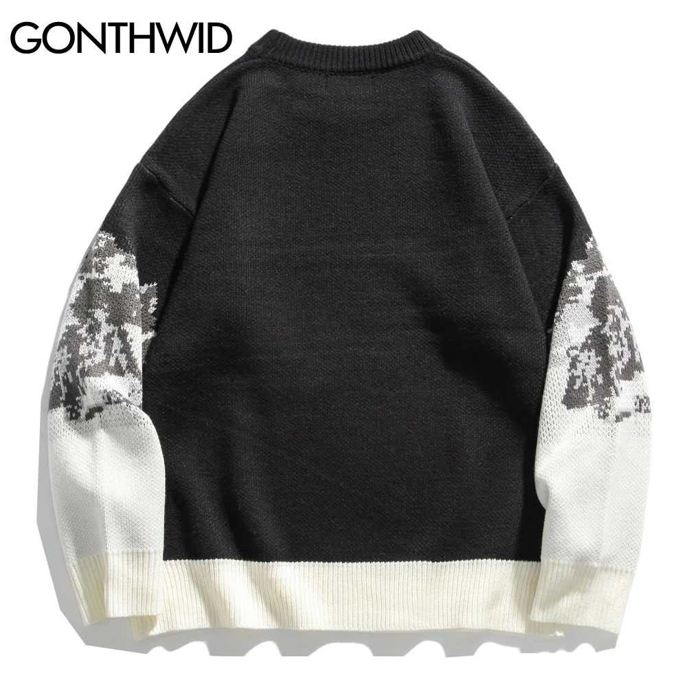 Snow Mountain Knitted Sweaters - Image 6