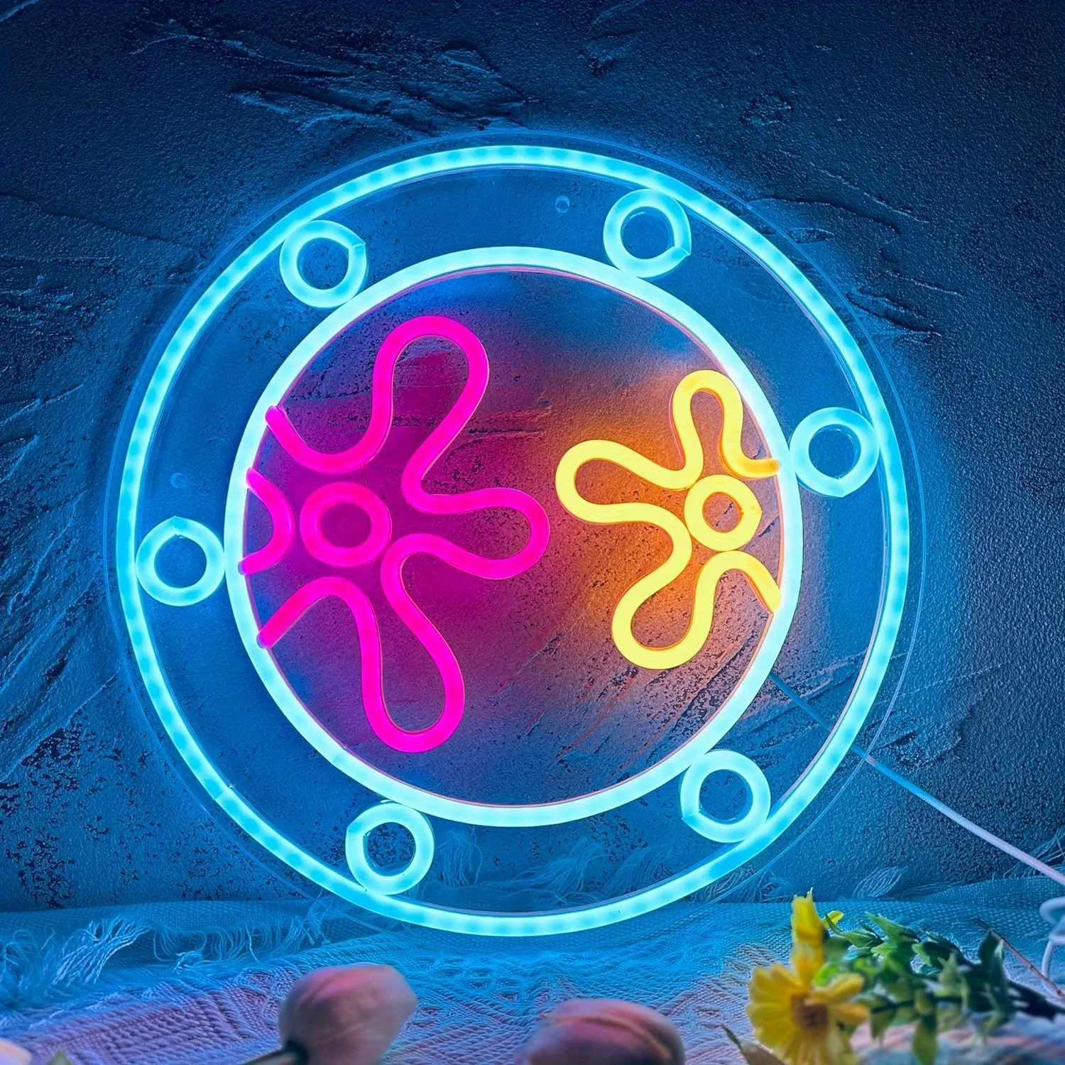 SpongeBob Window Neon Light