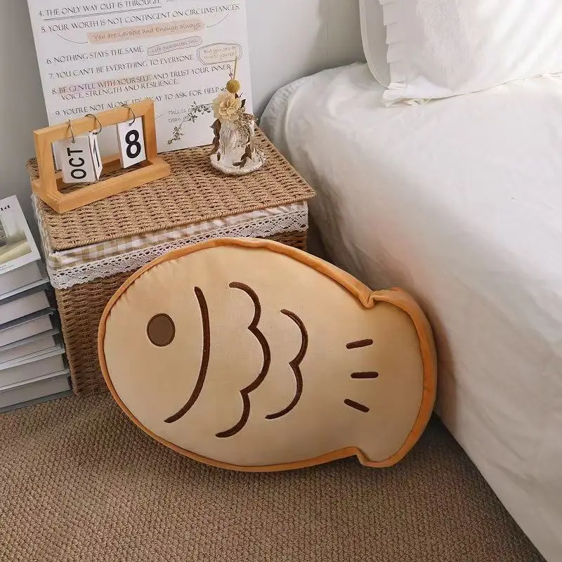Taiyaki Plush Pillow Japanese Fish-Shaped - Image 10