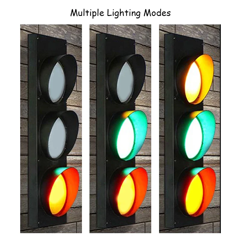 Traffic Light Wall Lamp LED - Image 5