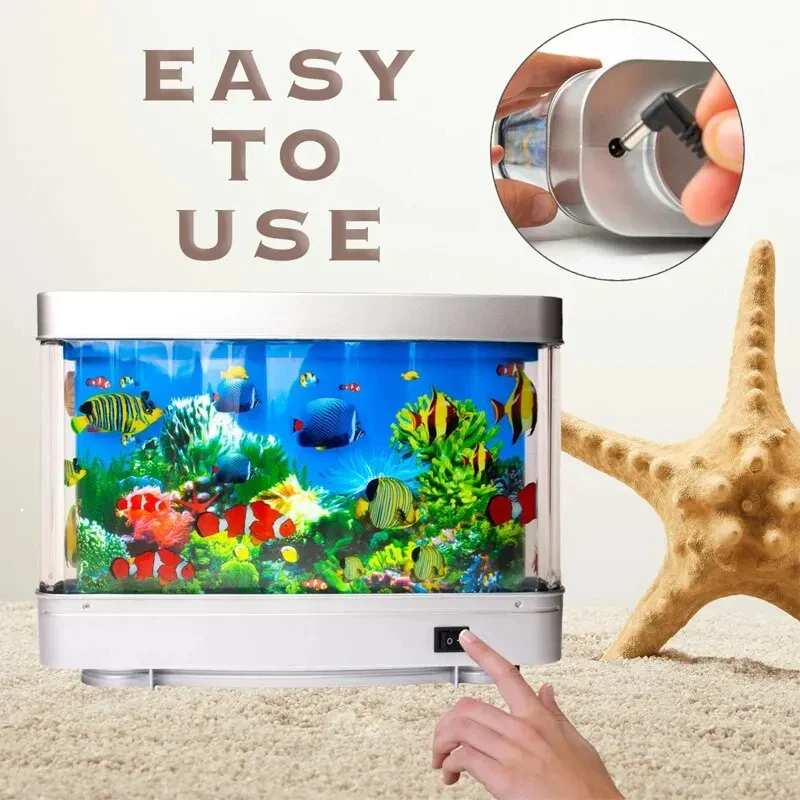 Frutiger Aero Tropical Fish Tank Lamps - Image 10