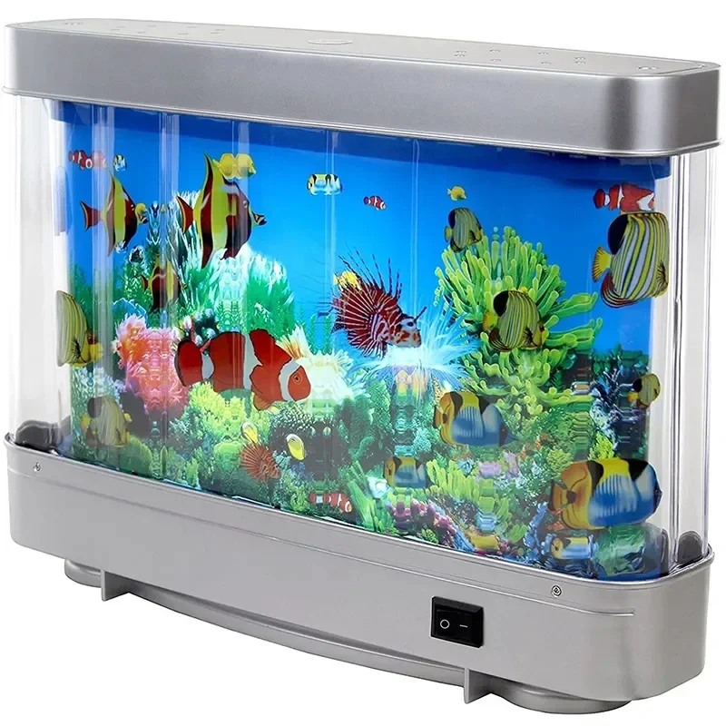 Frutiger Aero Tropical Fish Tank Lamps - Image 13