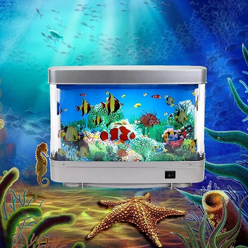Frutiger Aero Tropical Fish Tank Lamps - Image 9