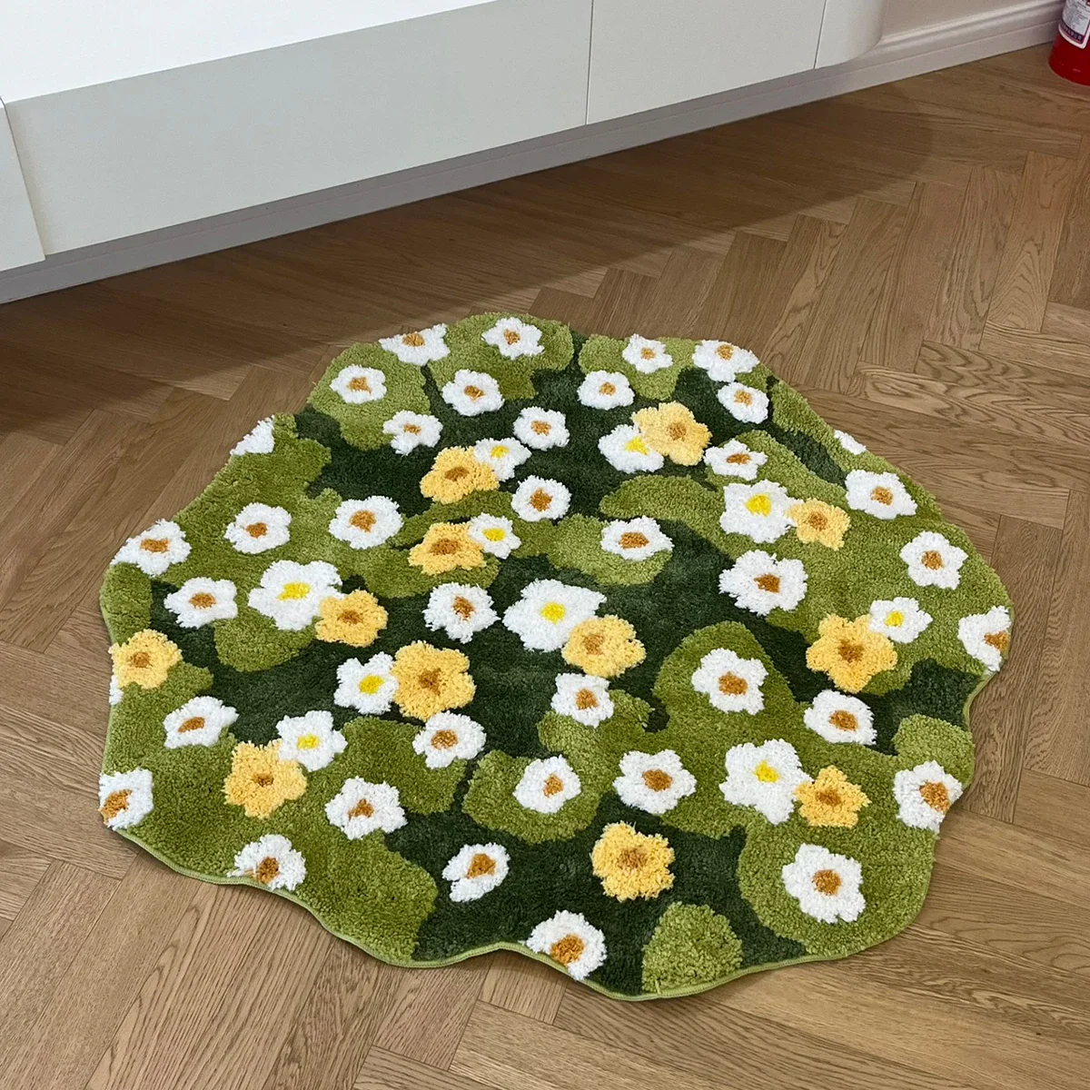 Tufting Moss Bathroom Mat Soft Rug - Image 2