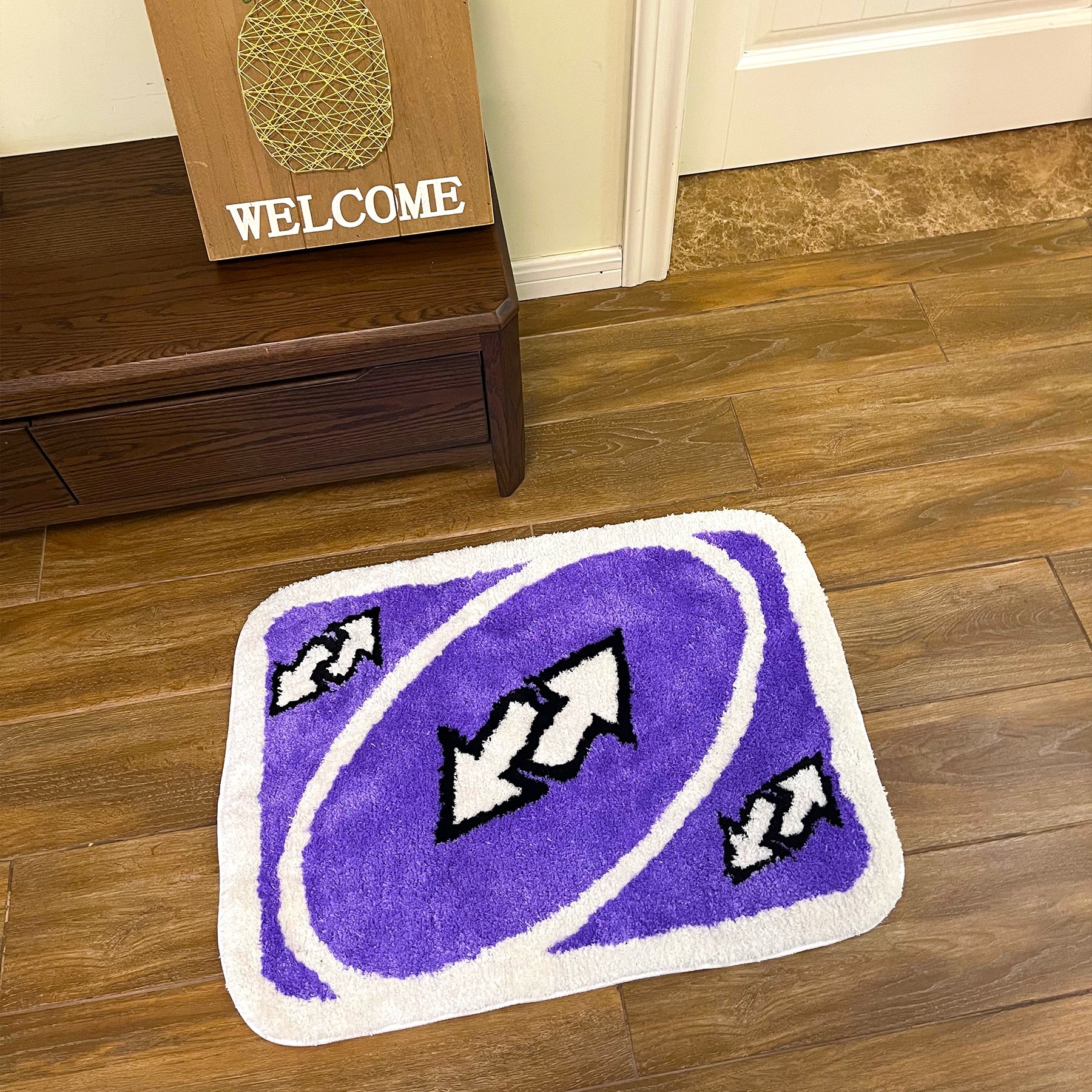 UNO Reverse Card Rug - Image 4