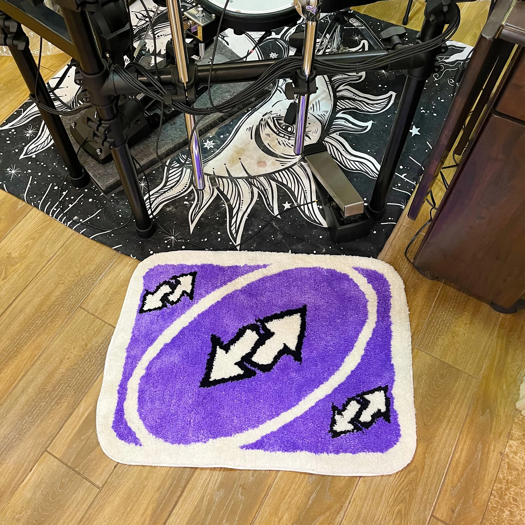 UNO Reverse Card Rug - Image 5
