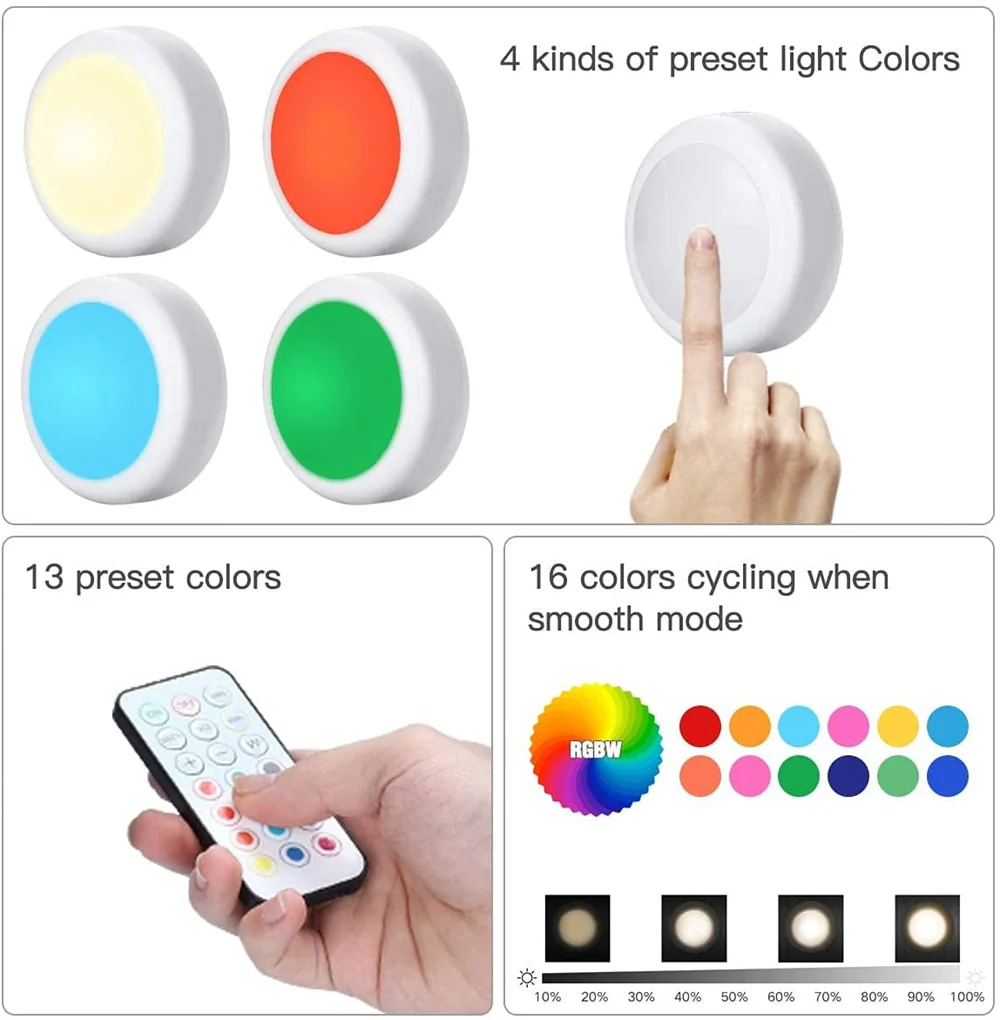 USB Rechargeable Puck Light - Image 10