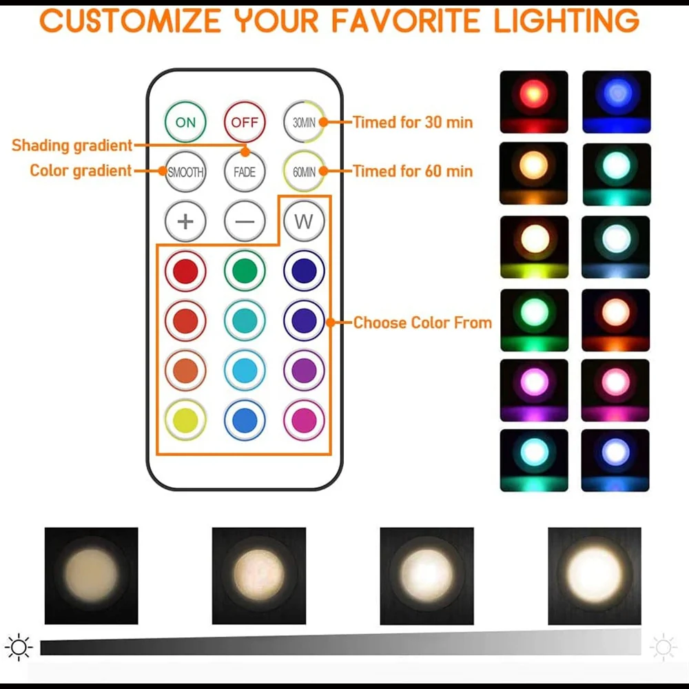 USB Rechargeable Puck Light - Image 5