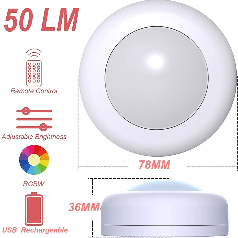 USB Rechargeable Puck Light - Image 9
