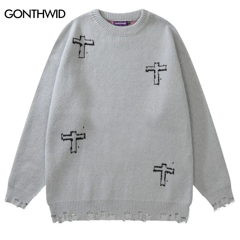 Vintage Sweater Y2K Grunge - Image 4